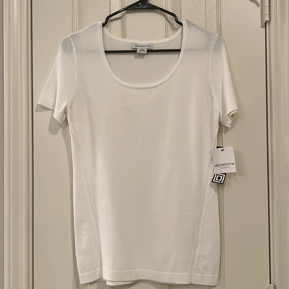 White Liz Claiborne Shirt